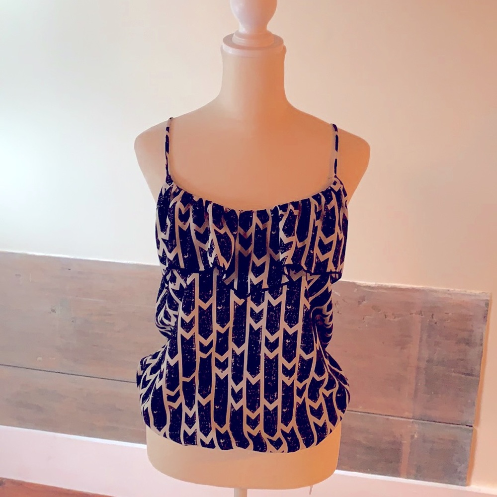 Open back spaghetti strap top